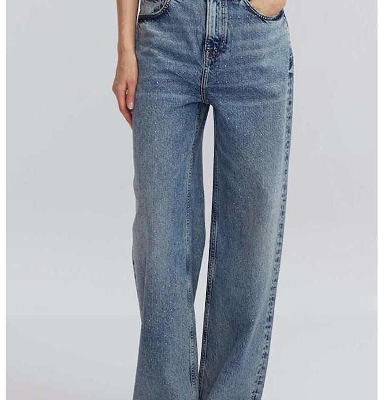 Широки дънки с брокат Ipekyol