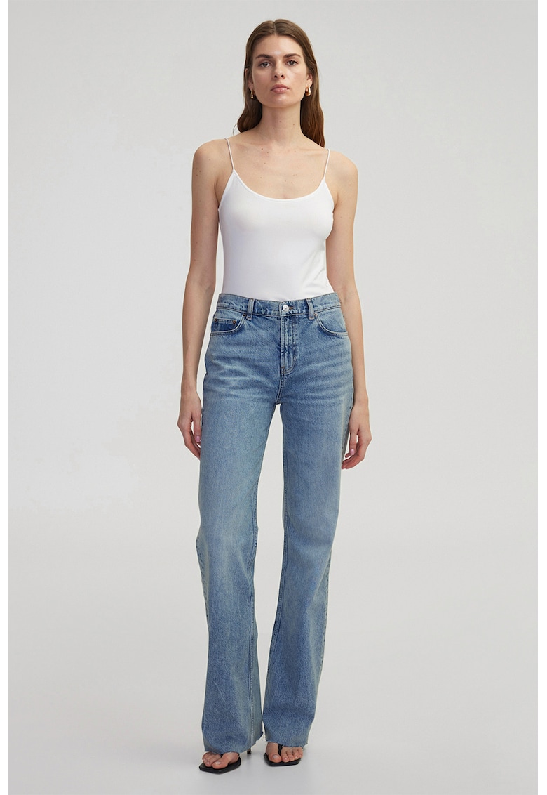 Широки дънки с незавършен подгъв Ipekyol