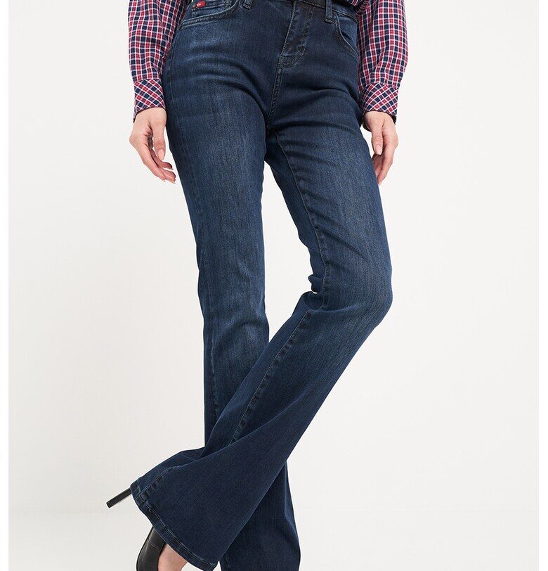 Широки дънки с памук Lee Cooper