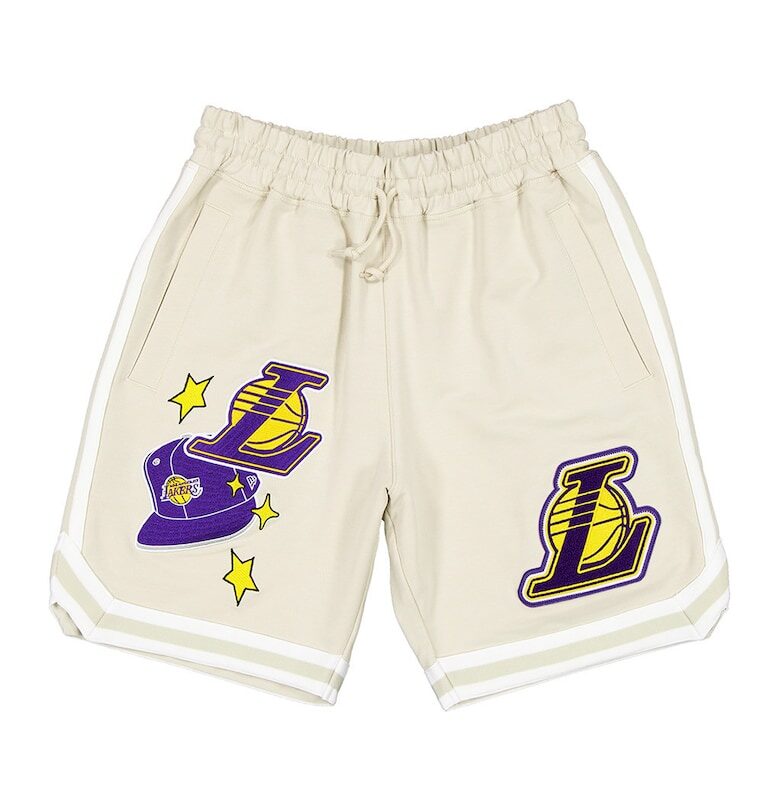 Шорти Los Angeles Lakers с апликации New Era