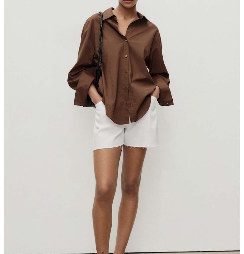 Шорти без подгъв Mango