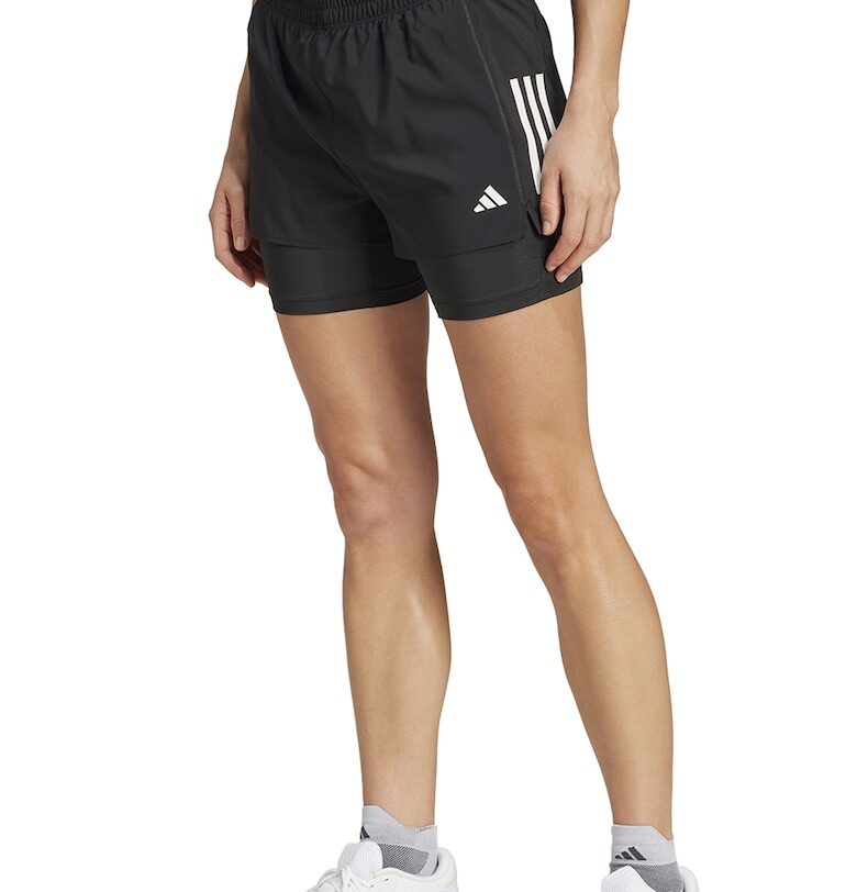 Шорти за бягане с дизайн 2 в 1 adidas Performance