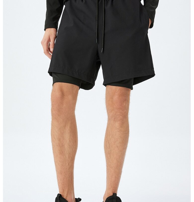 Шорти с връзка и дизайн 2 в 1 KOTON