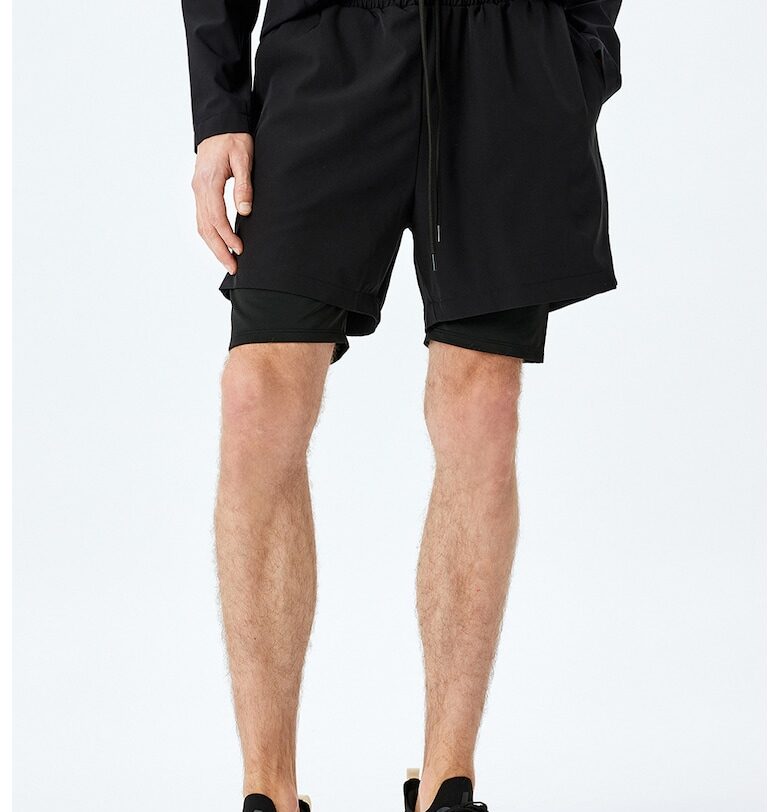 Шорти с връзка и дизайн 2 в 1 KOTON