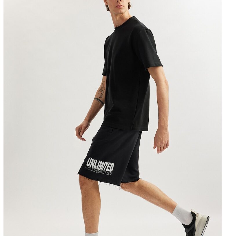 Шорти с връзка и незавършен подгъв KOTON