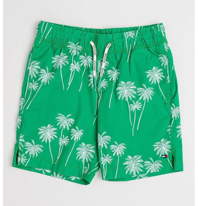 Шорти с органичен памук и тропически дизайн Tommy Hilfiger