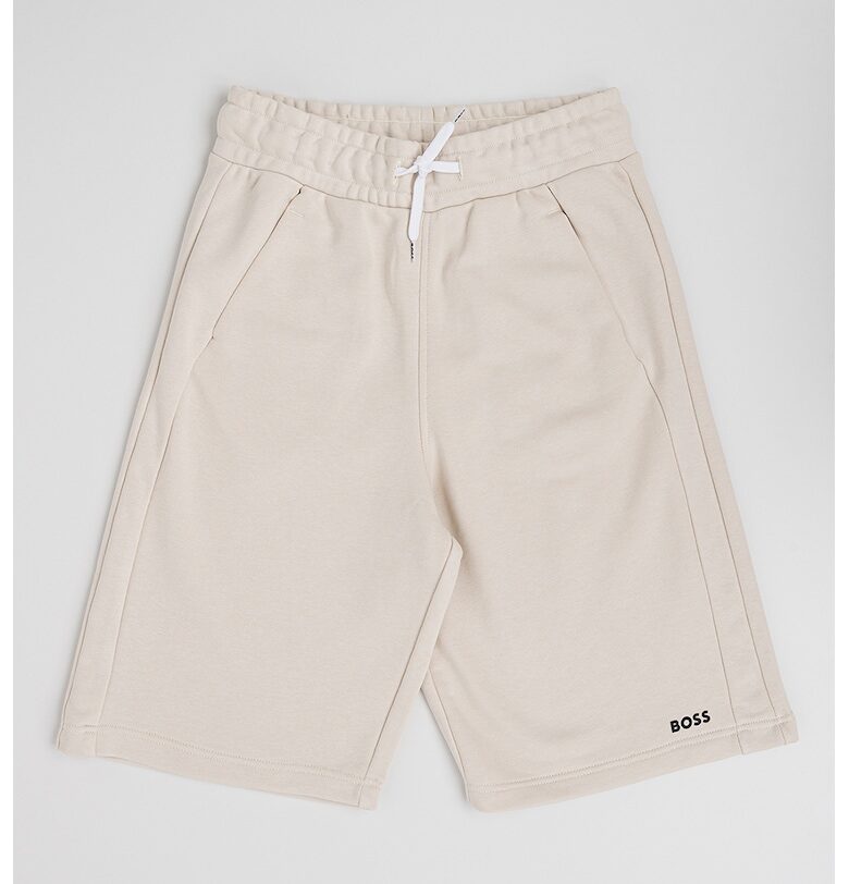 Шорти с памук със скосени джобове BOSS Kidswear