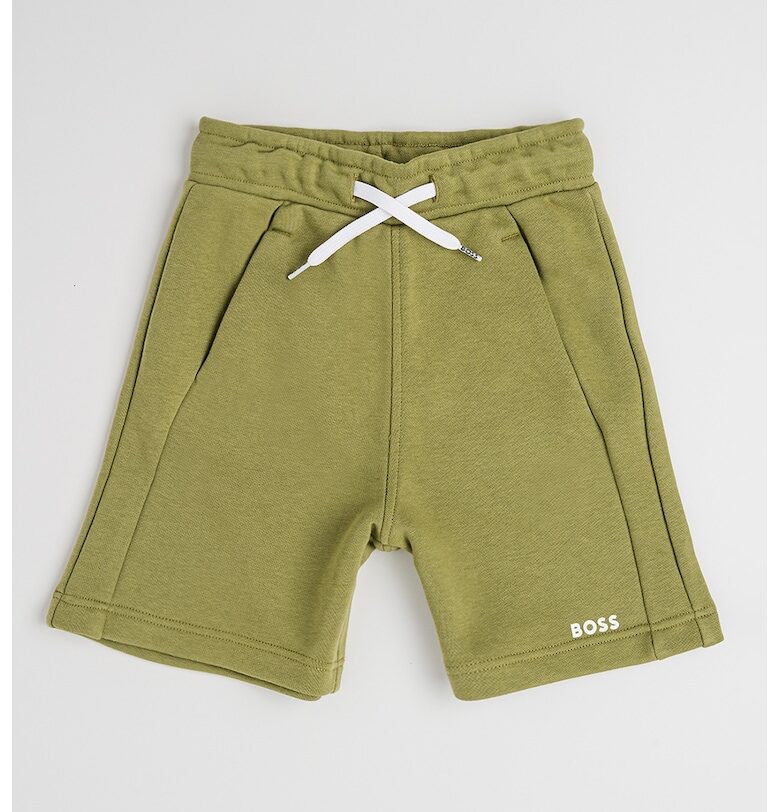 Шорти с памук със скосени джобове BOSS Kidswear