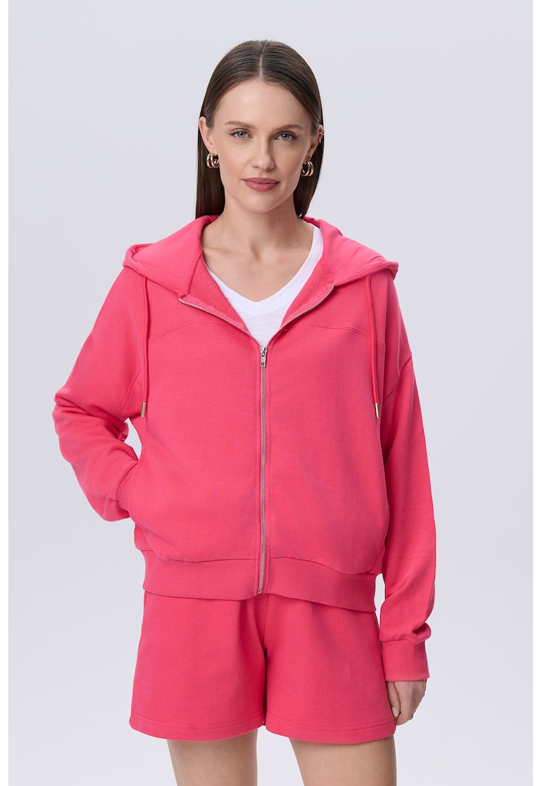 Шпиц блуза без ръкави с лен GreenPoint