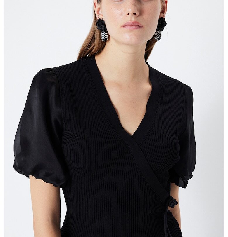 Шпиц блуза с бухнали ръкави Ipekyol