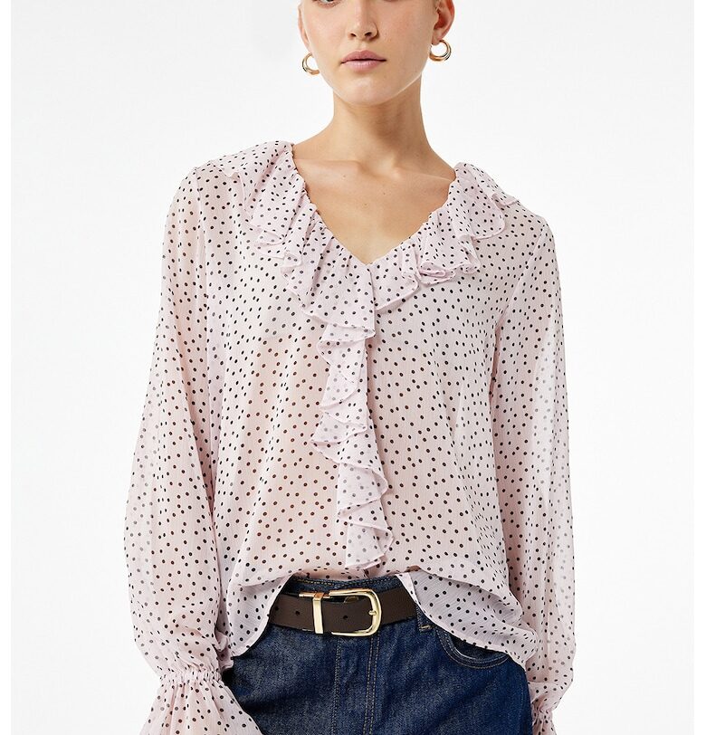 Шпиц блуза с набирания KOTON