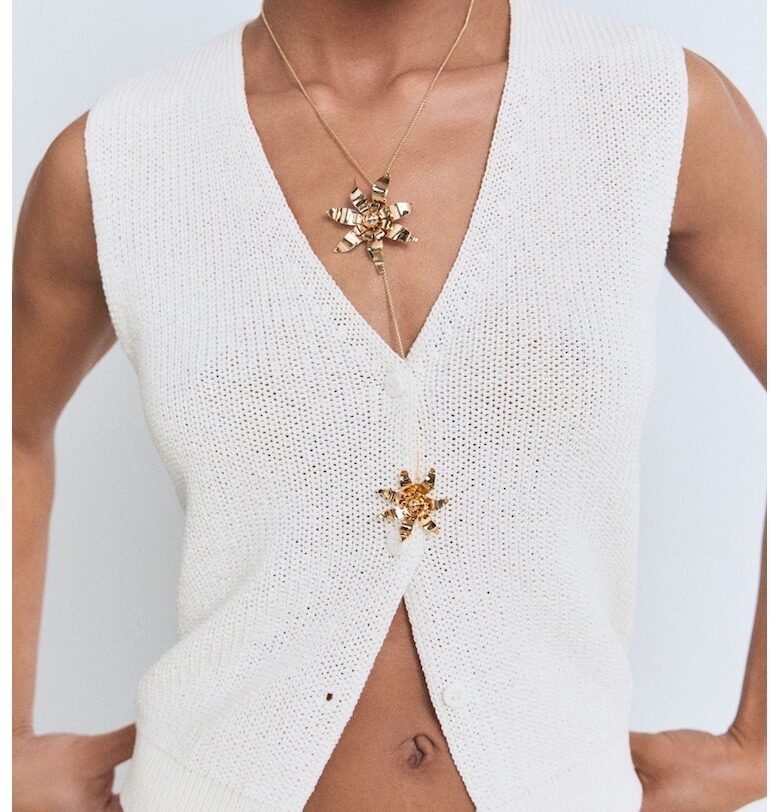 Шпиц елек Mango