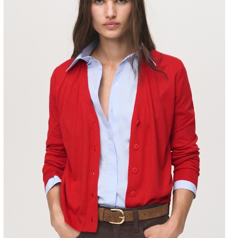 Шпиц жилетка с копчета Mango