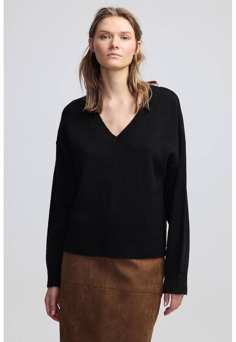 Шпиц пуловер с паднали ръкави Ipekyol