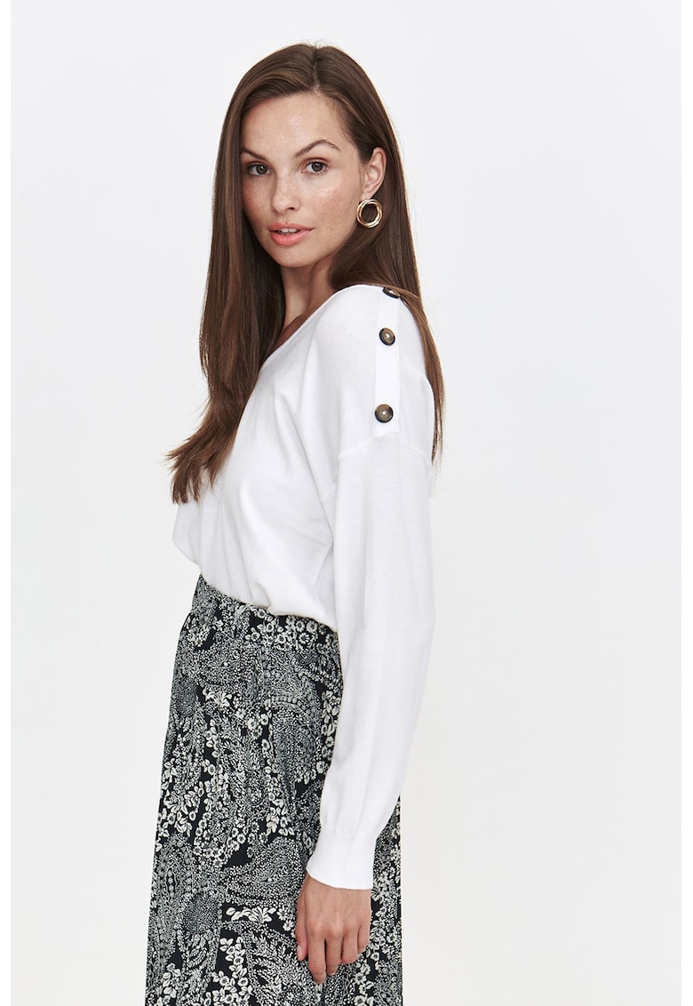 Шпиц пуловер с паднали ръкави Top Secret