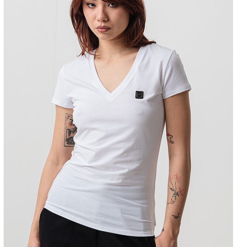 Шпиц тениска по тялото ARMANI EXCHANGE