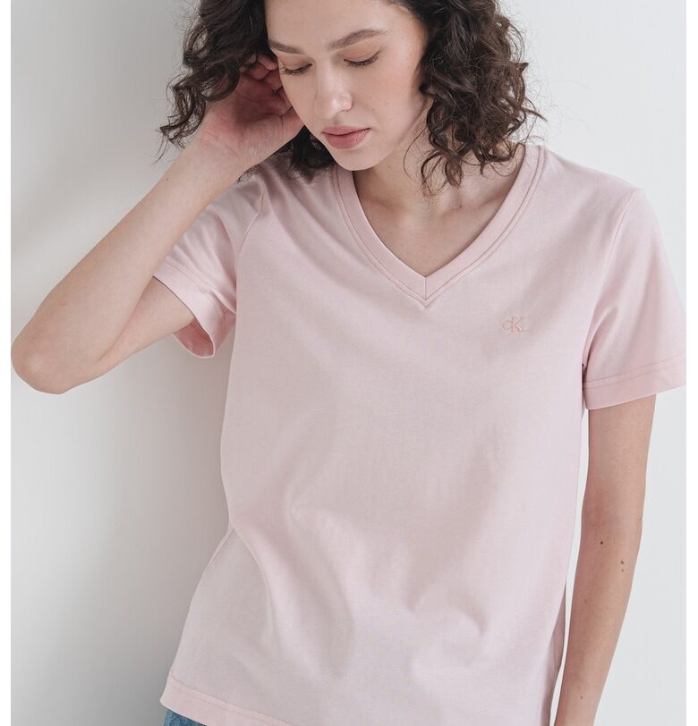 Шпиц тениска с лого CALVIN KLEIN JEANS