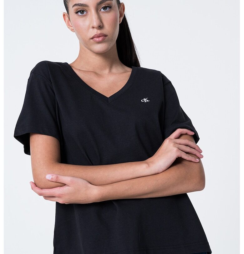 Шпиц тениска с лого CALVIN KLEIN JEANS