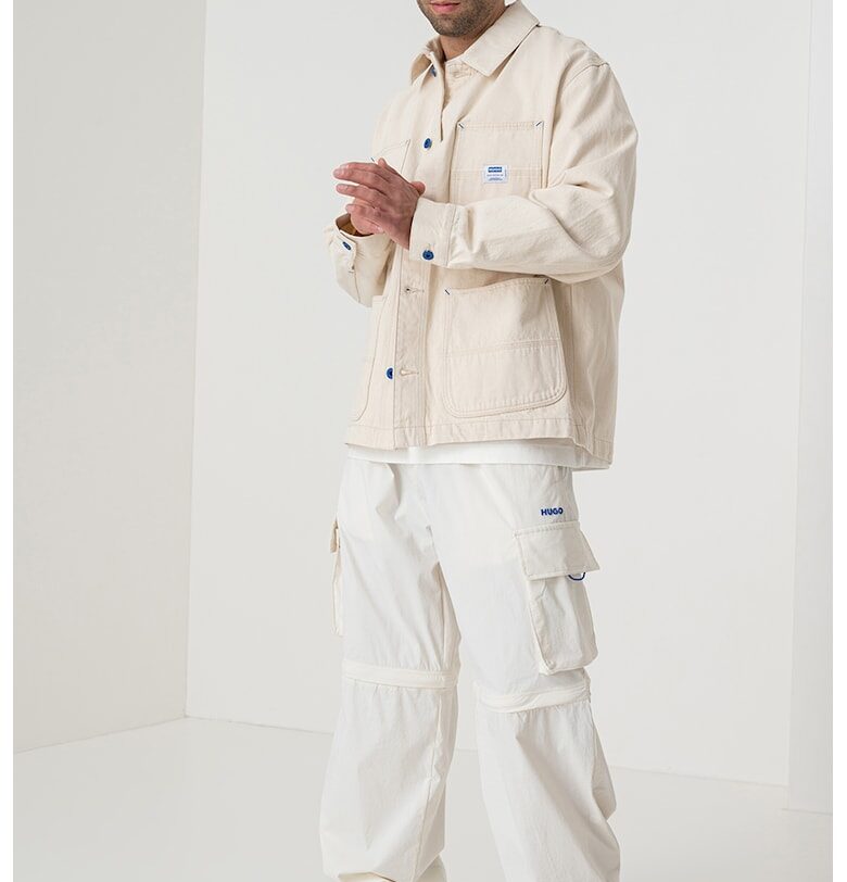 Яке Kuden с пришити джобове HUGO