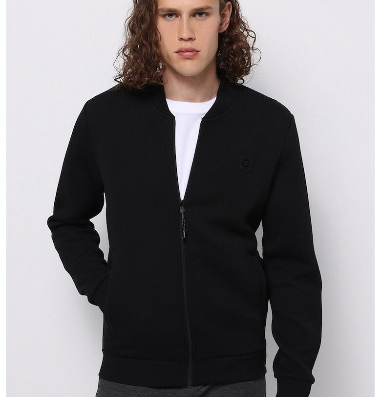 Яке бомбър с цип и джобове COLINS