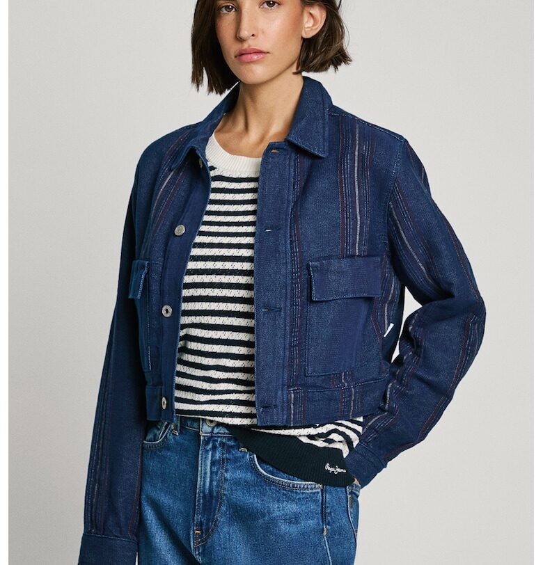 Яке от деним с джобове Pepe Jeans London