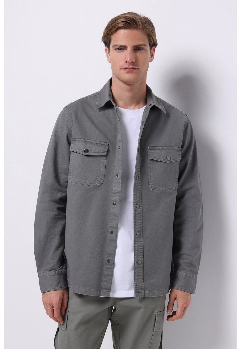 Яке от деним с джобове на гърдите COLINS