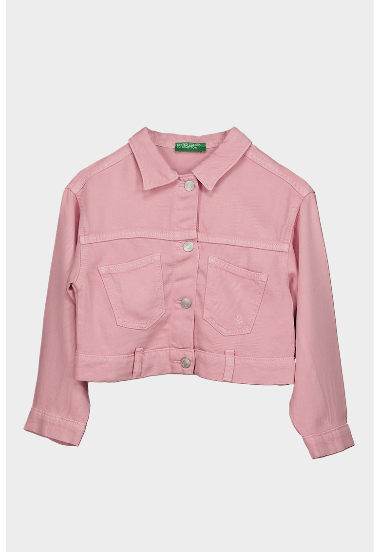 Яке от деним с копчета United Colors of Benetton