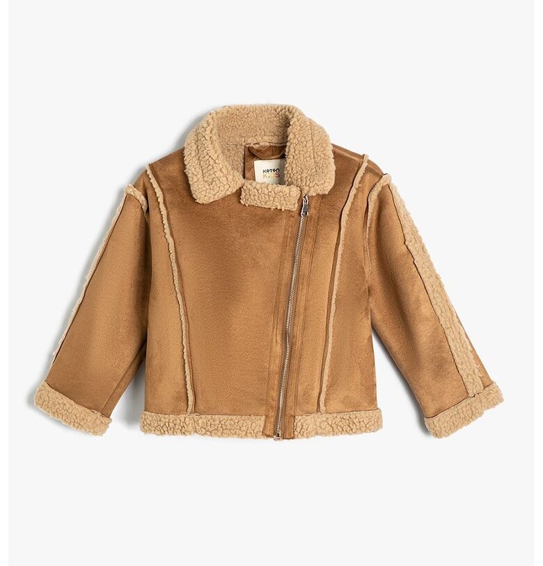 Яке от еко велур с еко пух KOTON