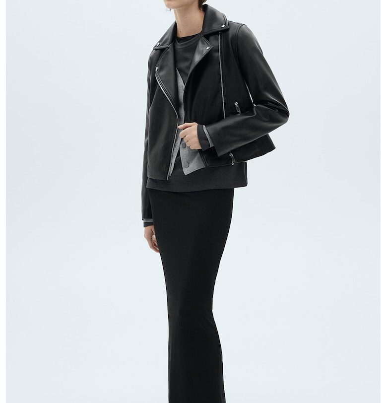 Яке от еко кожа Mango