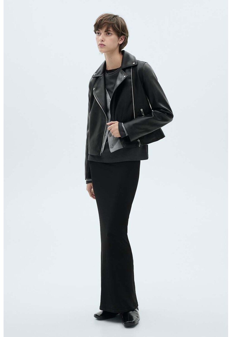 Яке от еко кожа Mango