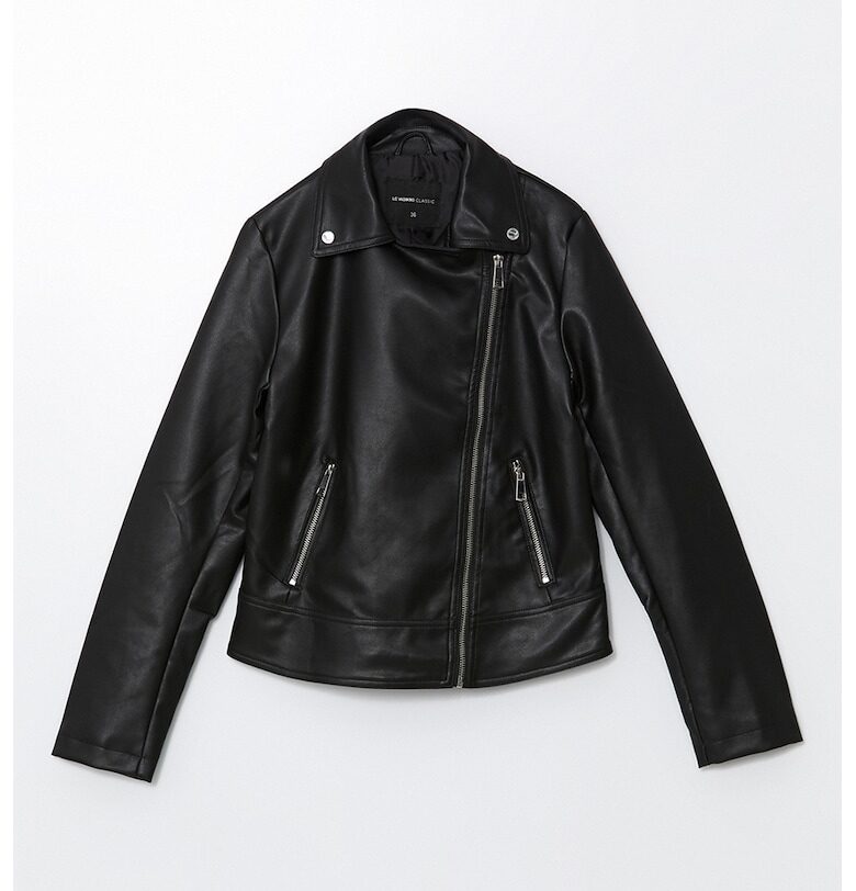 Яке от еко кожа с цип LC WAIKIKI