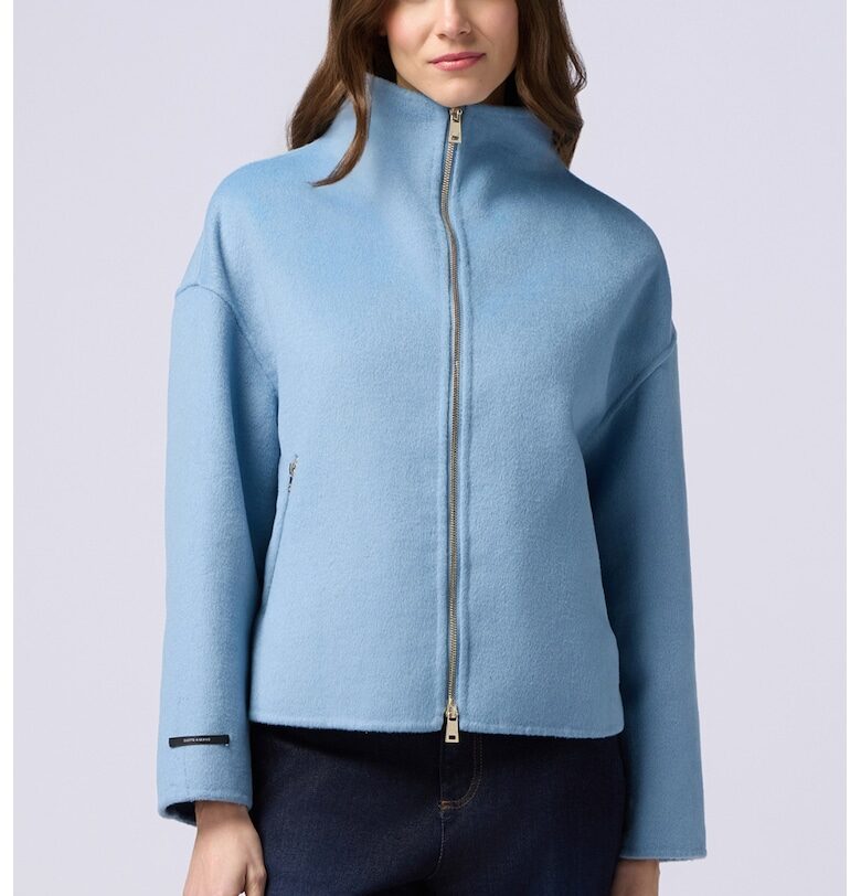 Яке с вълна с цип Oltre