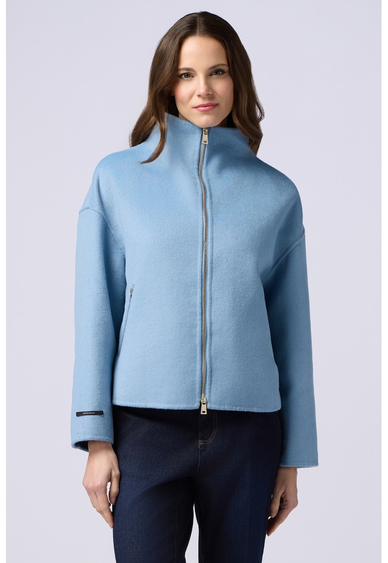 Яке с вълна с цип Oltre