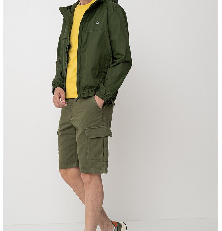 Яке с джобове с цип United Colors of Benetton