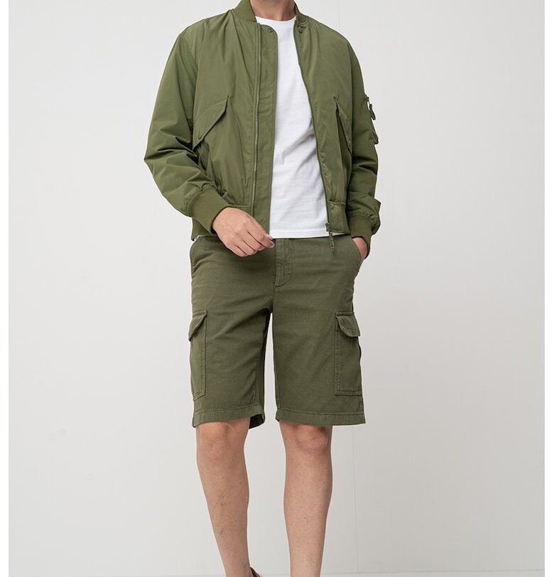 Яке с джобове с цип United Colors of Benetton