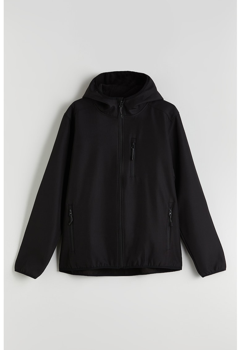 Яке с качулка и джоб с цип LC WAIKIKI