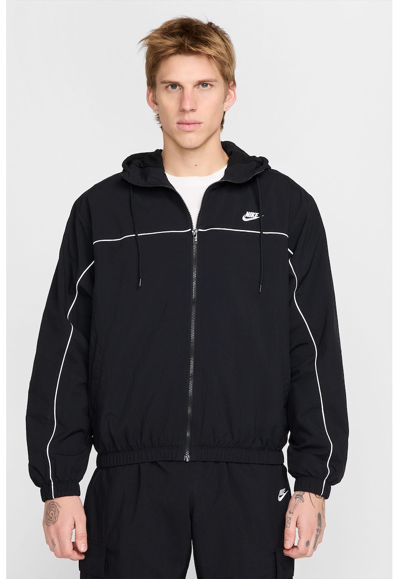 Яке с качулка и лого Nike