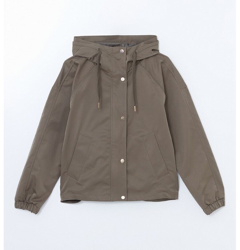 Яке с качулка и скосени джобове LC WAIKIKI