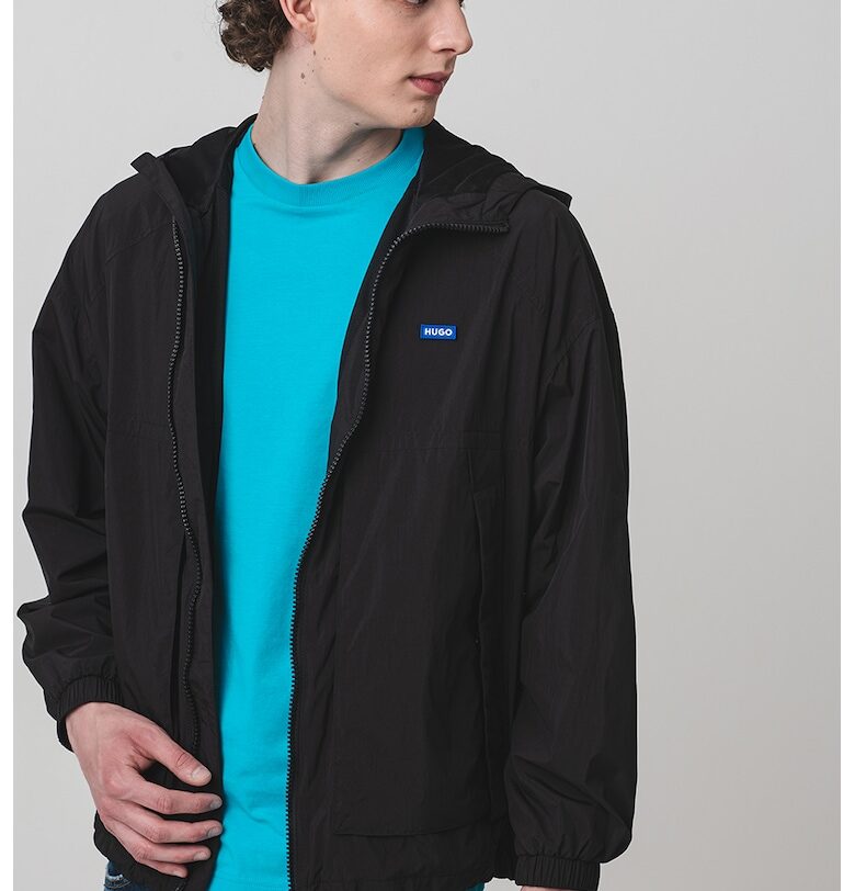 Яке с качулка и цип HUGO