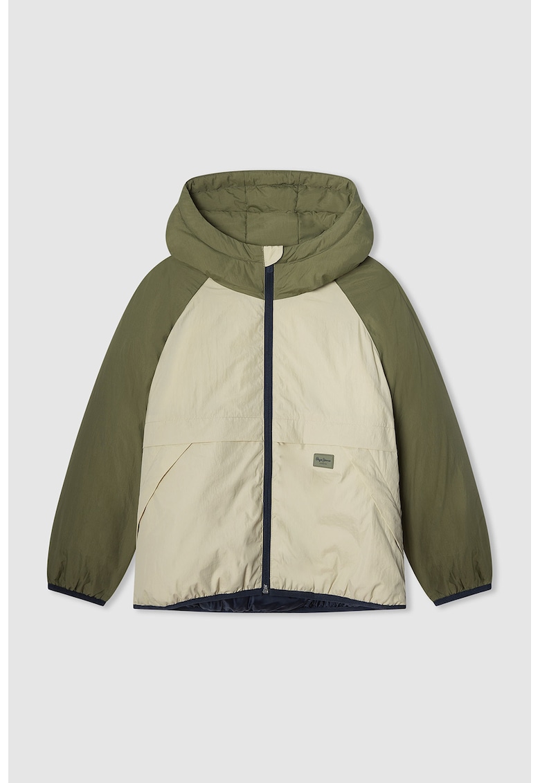 Яке с качулка и цип Pepe Jeans London