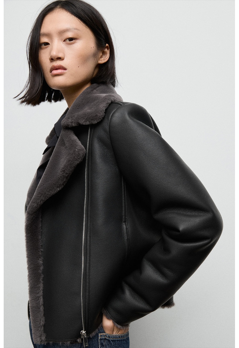 Яке с пухкава подплата Mango