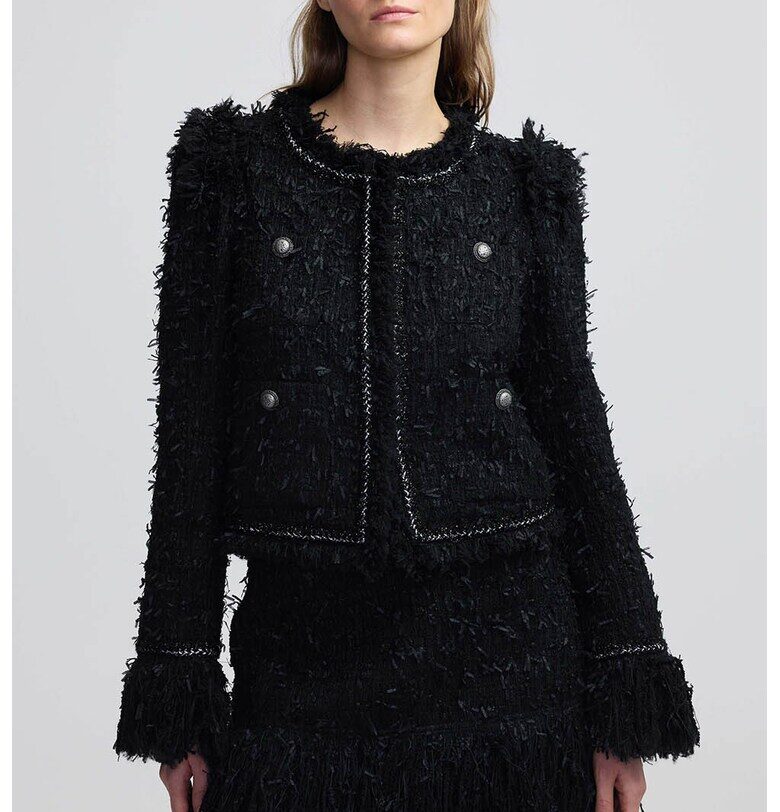 Яке с ресни и декоративни копчета Ipekyol