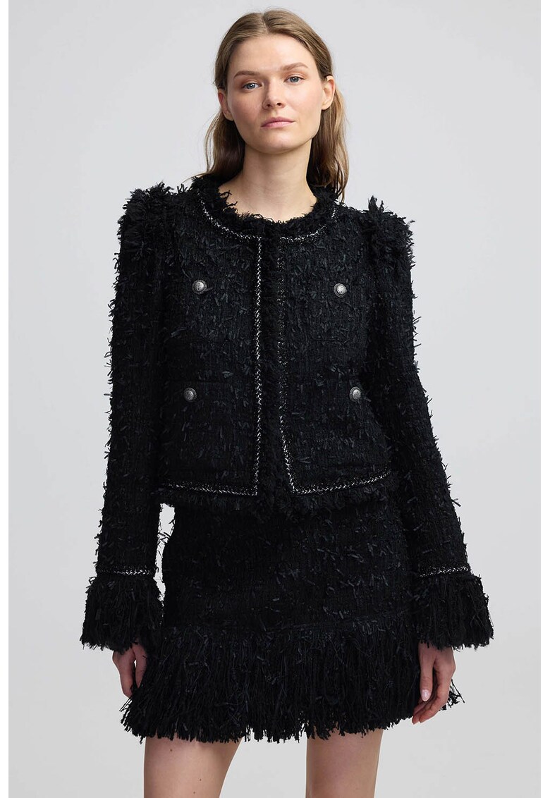 Яке с ресни и декоративни копчета Ipekyol