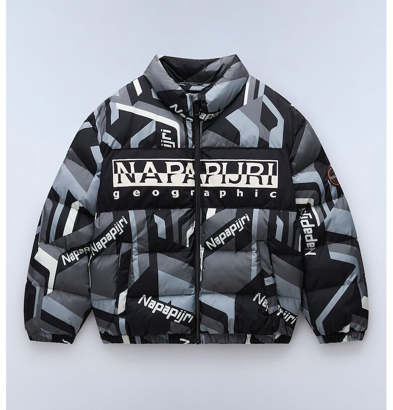 Яке с цип и графична шарка Napapijri