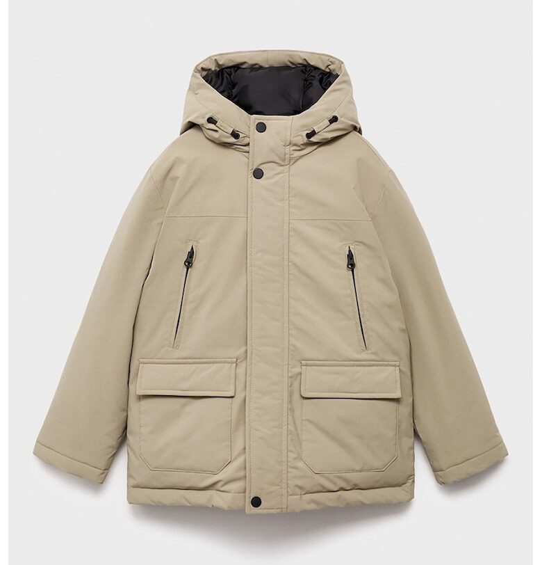 Яке с цип и джобове Mango