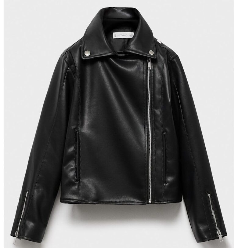 Яке с цип и джобове Mango