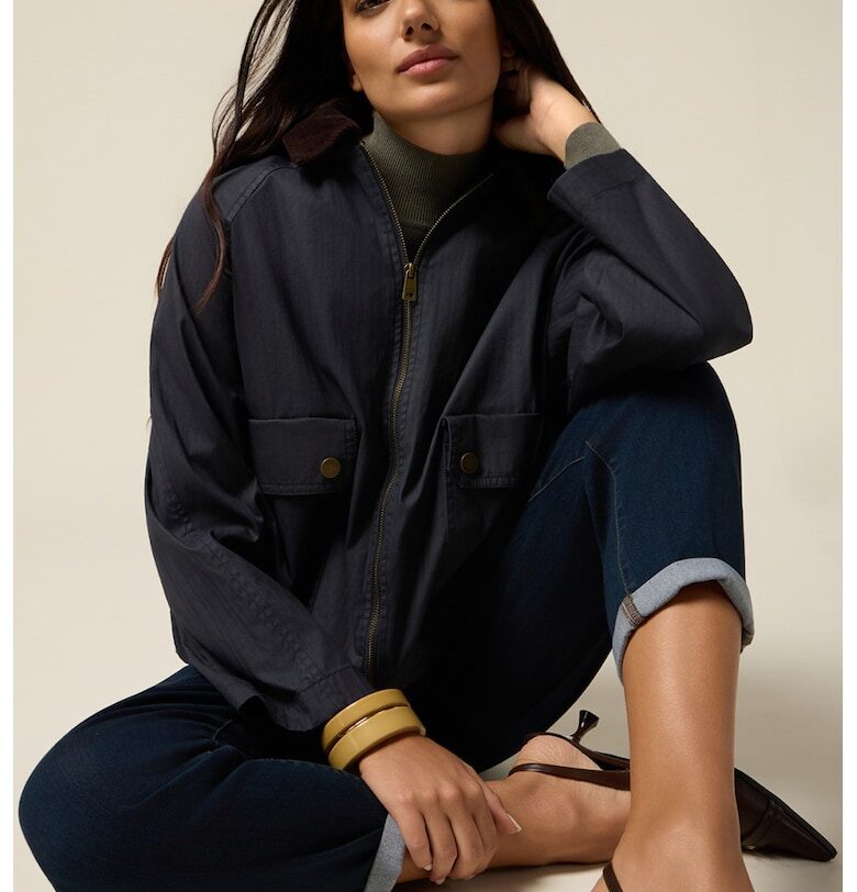 Яке с цип и качулка Oltre