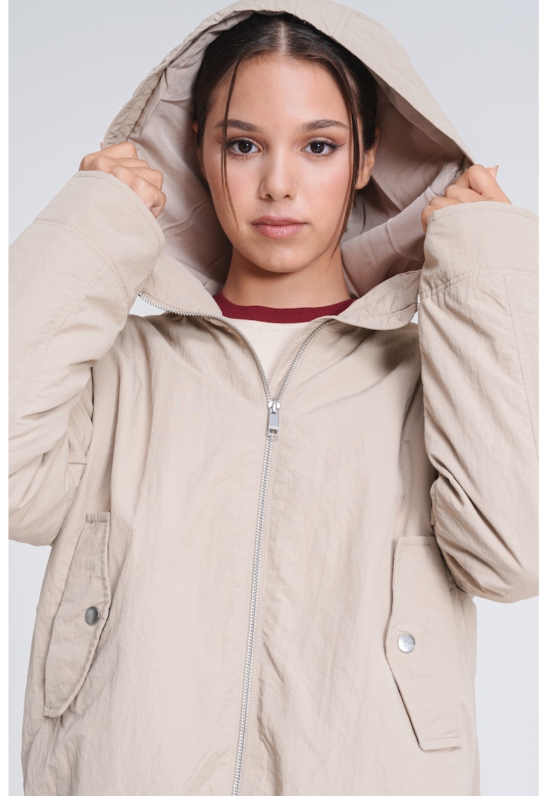 Яке с цип и качулка Only