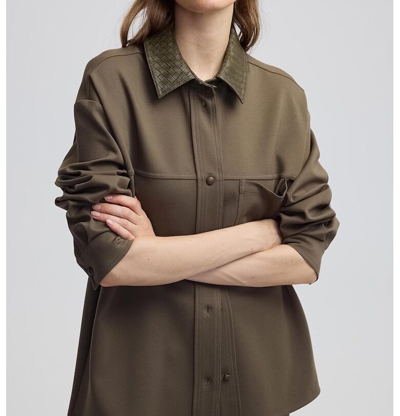 Яке със сплетена яка Ipekyol