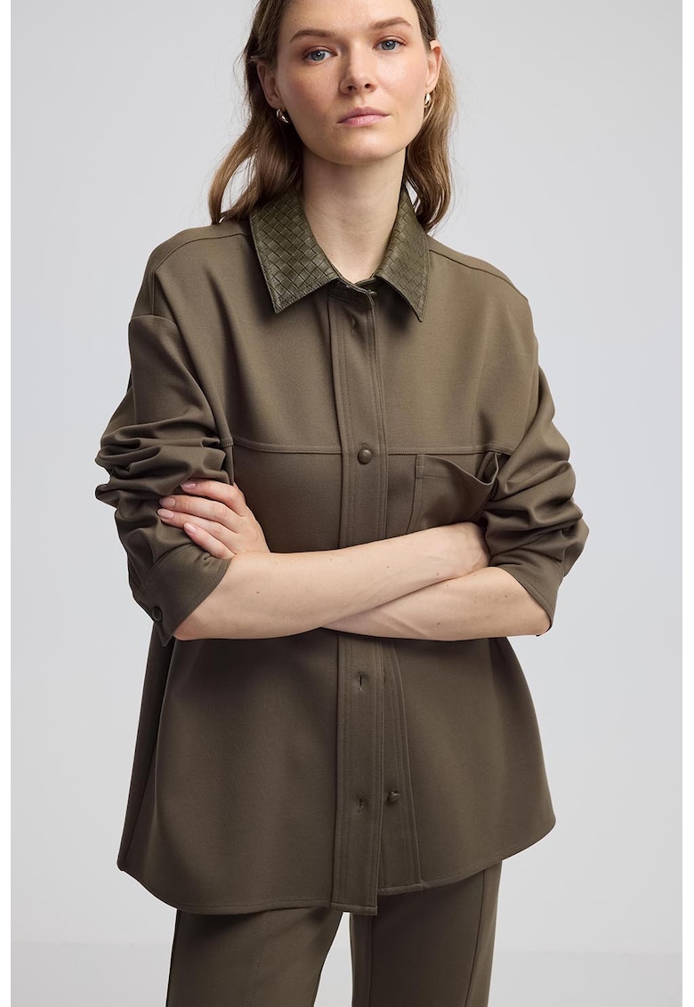 Яке със сплетена яка Ipekyol